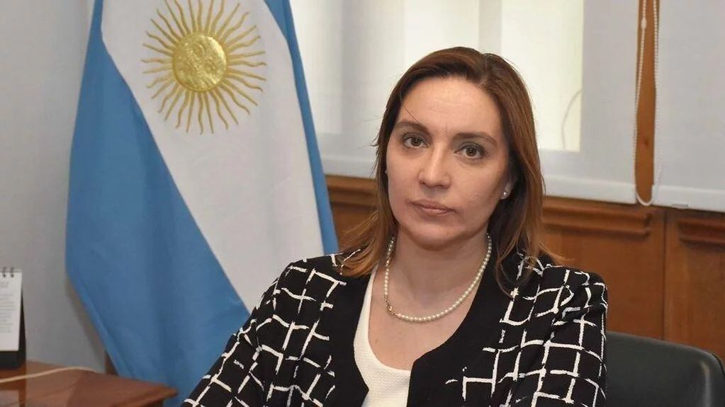La jueza de la Corte Adriana García.