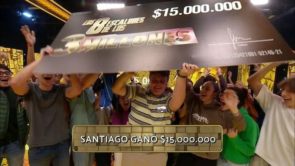 Santiago consiguió lo que nadie y ya acumula 15 millones de pesos.