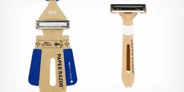 Innovador: crean la primera maquina de afeitar de papel desechable del mundo