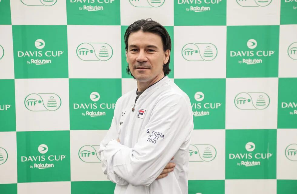 Guillermo Coria fues presentado el martes como capitán del equipo argentino de Copa Davis. (Prensa AAT)