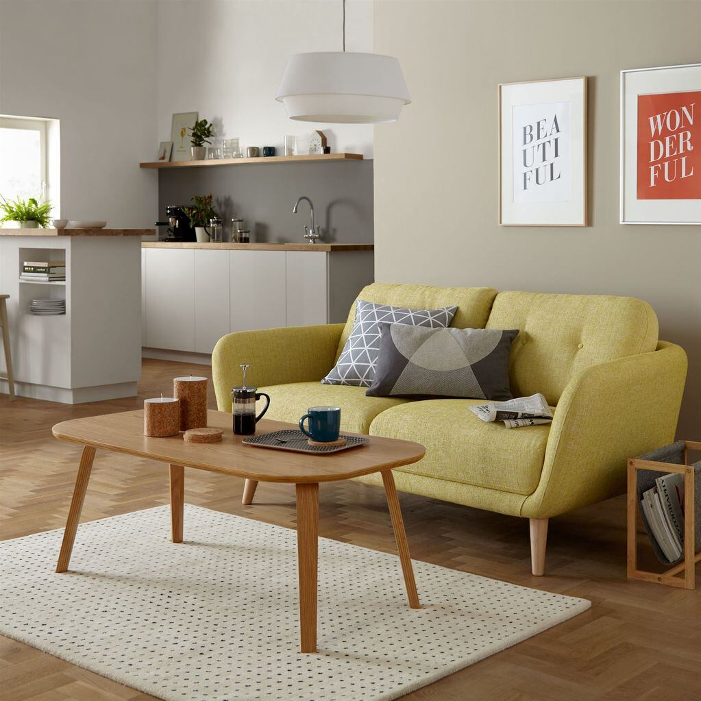 Un cómodo mobiliario que permite la circulación de aire y facilita la limpieza.