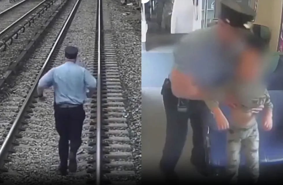 Video: el conductor de un tren le salvó la vida a un niño con autismo y las imágenes se viralizaron.
