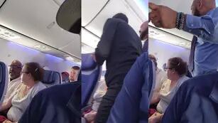 Hombre comenzó a gritar en un vuelo porque el llanto de un bebé lo molestaba