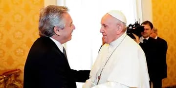 Alberto Fernández reveló que le puso Francisco a su hijo en alusión al Papa