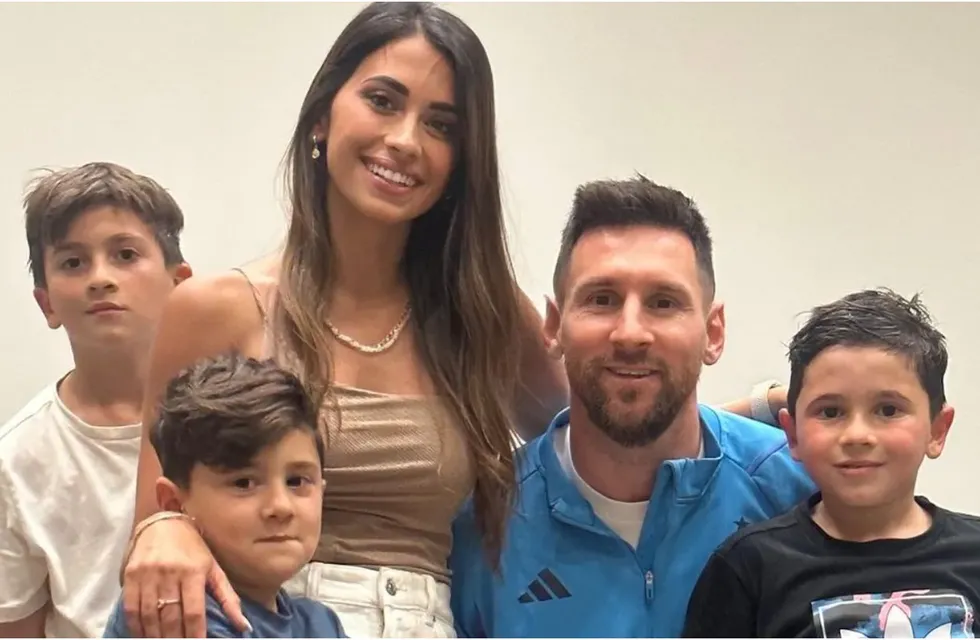 La familia Messi.