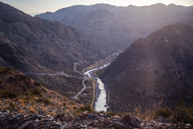 Vialidad ya abrió el nuevo camino a la futura presa de El Baqueano