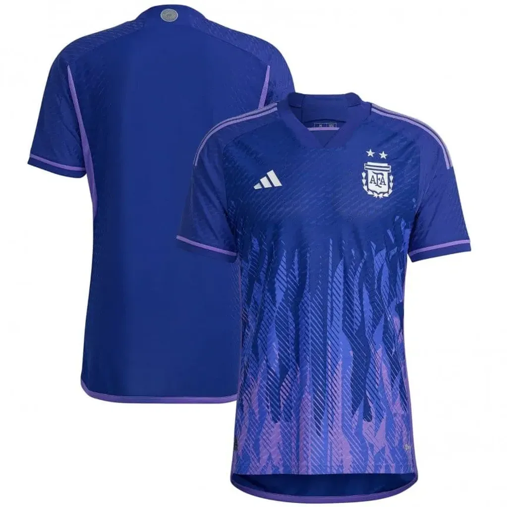 La camiseta suplente de la Selección Argentina para Qatar 2022