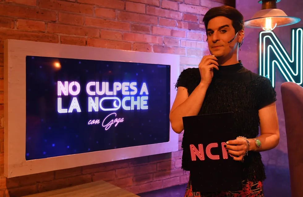 Gonzalo Yuffrida conductor del programa NO CULPES A LA NOCHE que se emite por Canal 9 Televida.