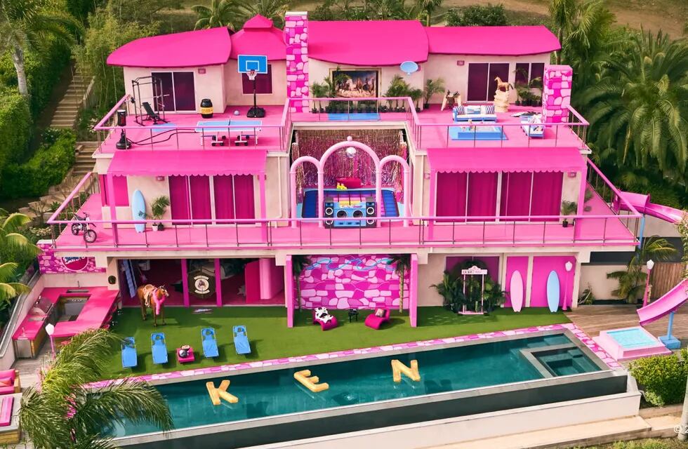Así se ve la "Casa de Barbie". / Twitter