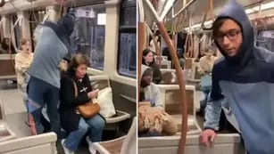 Todo por un click: Detienen a un youtuber belga por tirar fluidos que incluyen heces a pasajeros del metro