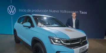 Ayer comenzó a fabricarse el Volkswagen Taos en la Argentina