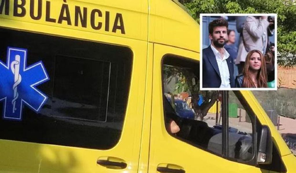 Shakira, en ambulancia y atendida de urgencia por la crisis con Piqué (Gentileza / Hola)