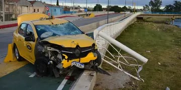 Accidente en el puente Sargento Cabral