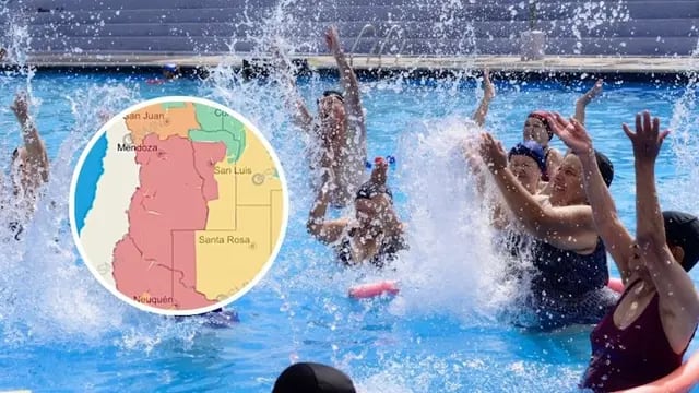 Mendoza es la única provincia del país cubierta al 100% por una alerta roja por ola de calor