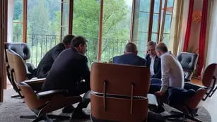 Sergio Massa acompaña a Alberto Fernández en la cumbre del G-7