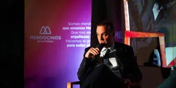 El economista Miguel Adorni dio una charla en Mendoza