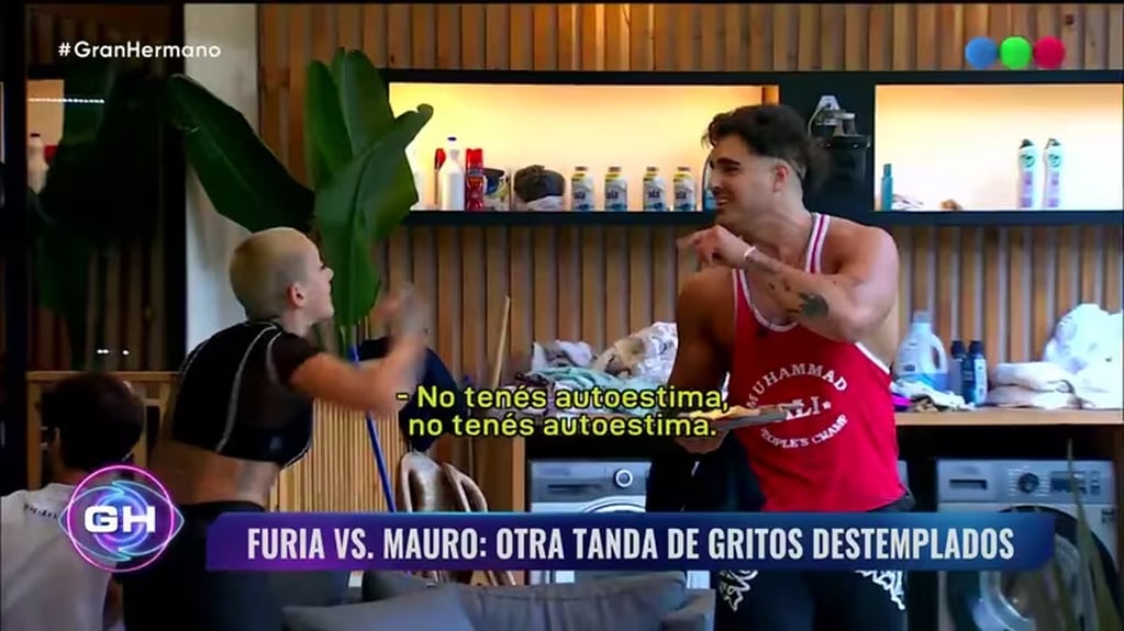 La fuerte discusión entre Furia y Mauro