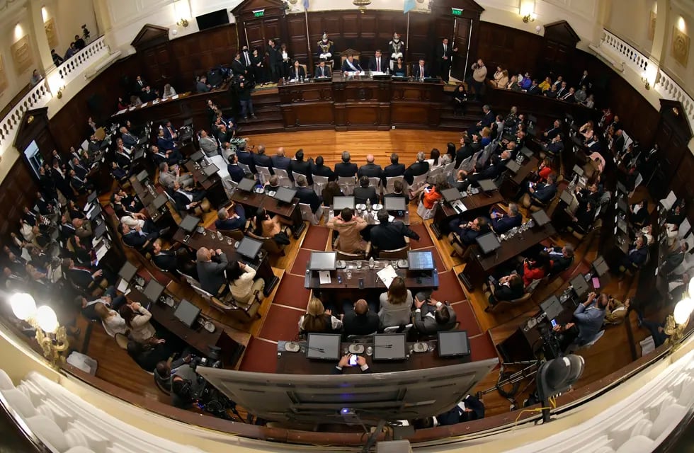 Legislatura de Mendoza. Foto:  Orlando Pelichotti / Los Andes