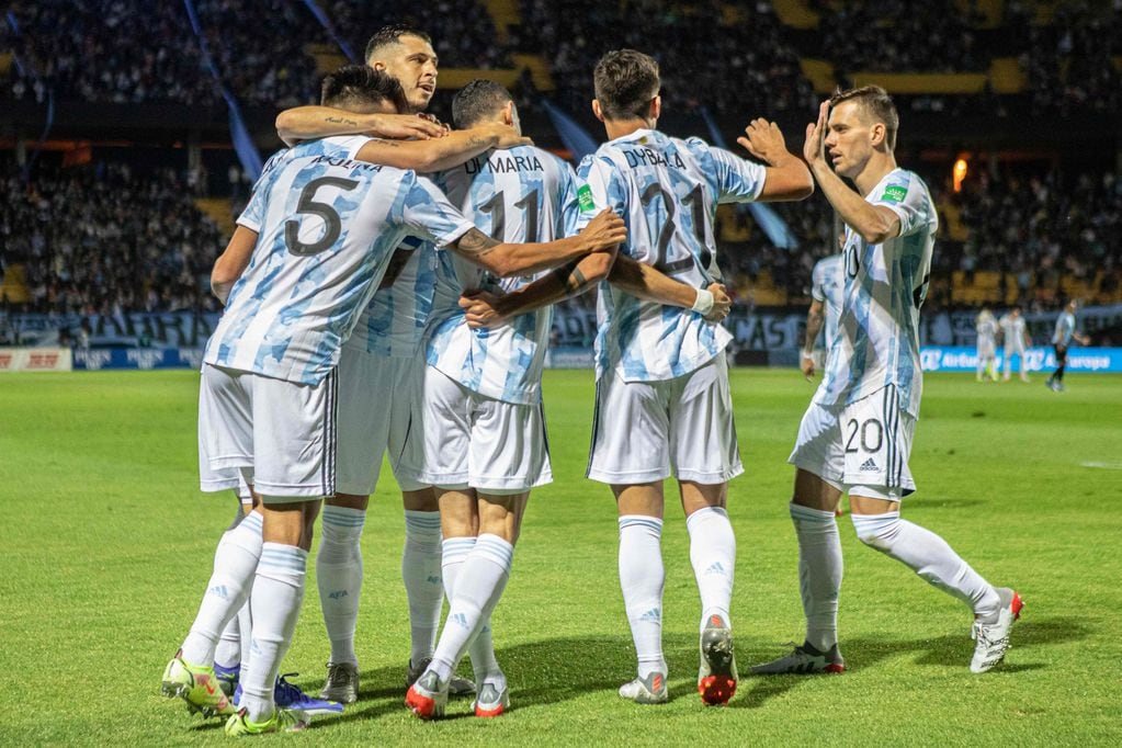 La Selección Argentina vs Uruguay.
