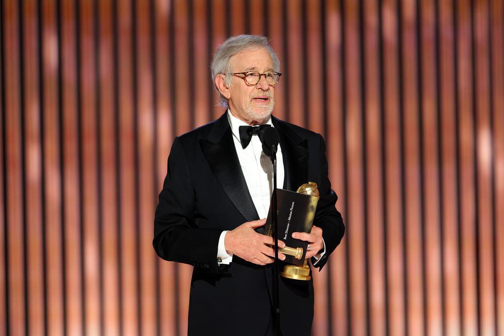 Steven Spielberg ganó el premio al mejor director en los Globos de Oro