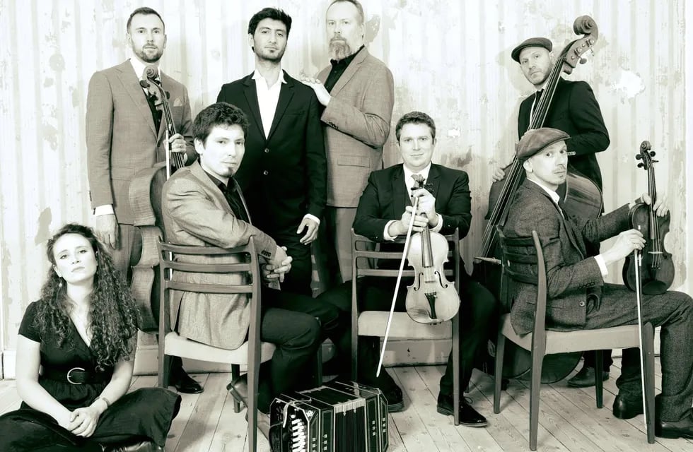 El octeto Sónico es oriundo de Bélgica pero está compuesto por músicos de seis países.