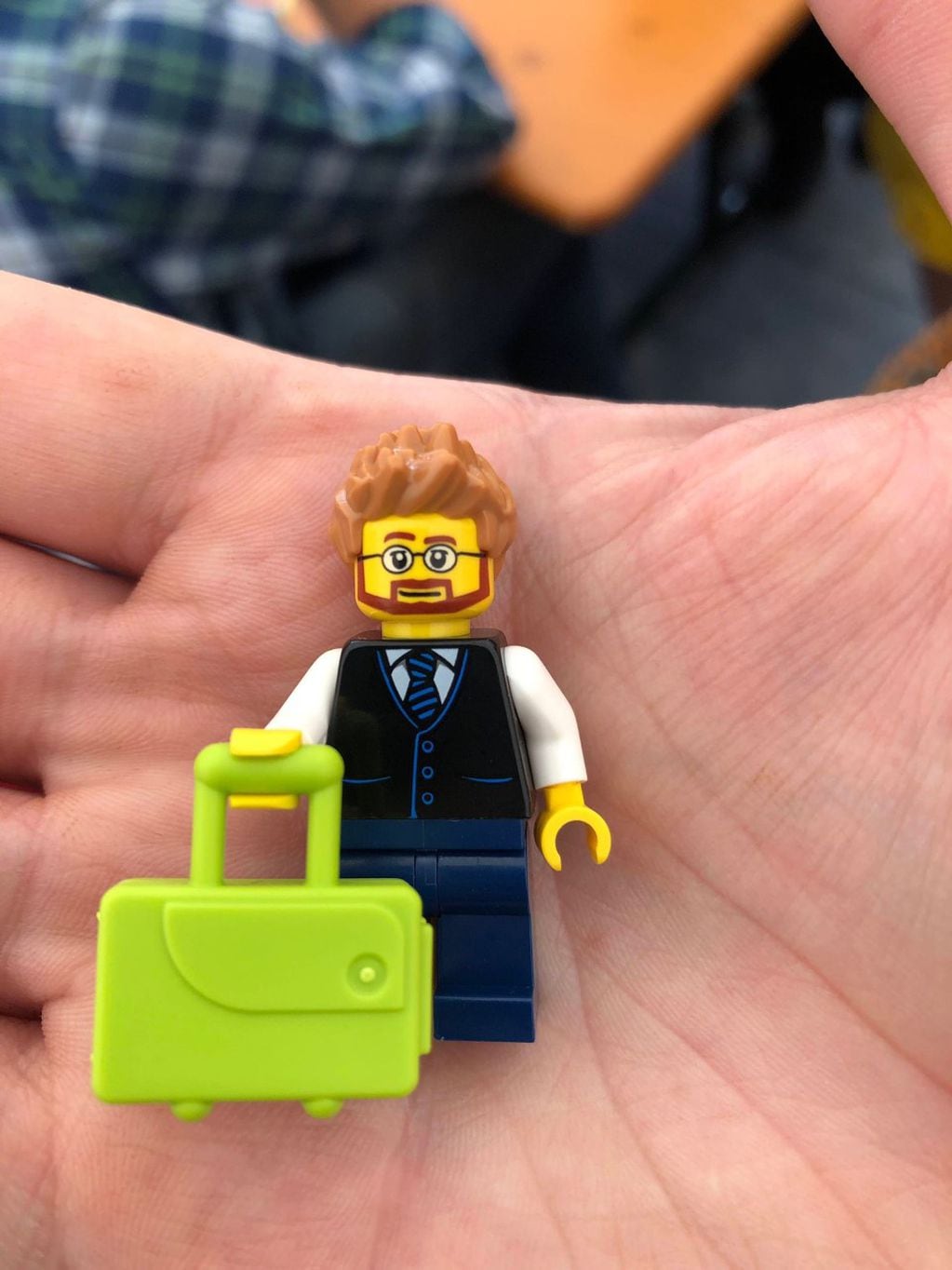 Germán tiene su propio Lego.