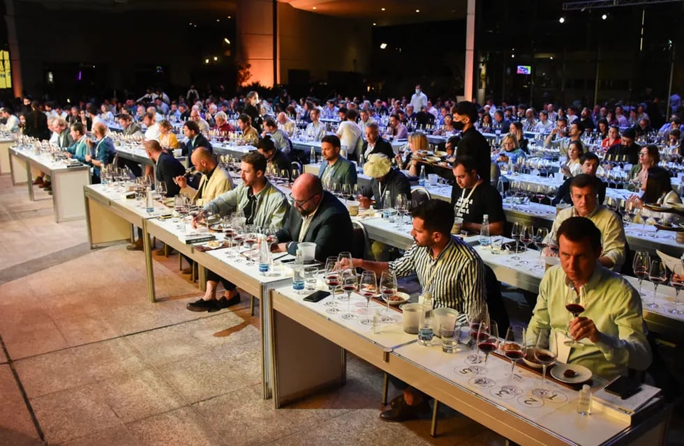 Enólogos y amantes del vino participaron de la Premium Tasting. Mariana Villa / Los Andes