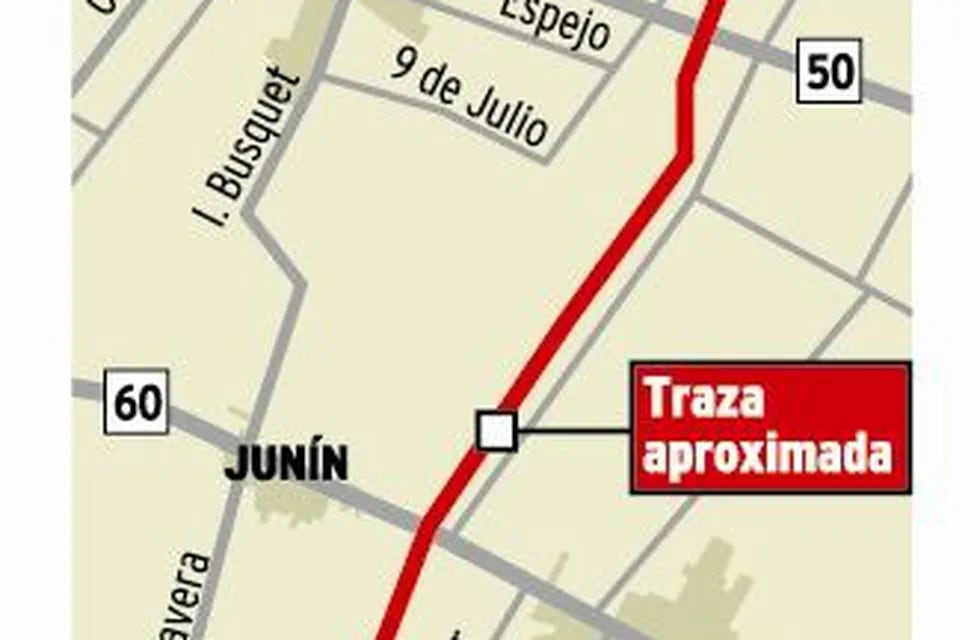 El nuevo camino de Rivadavia a la ruta 7 estará incluido en el Presupuesto 2014