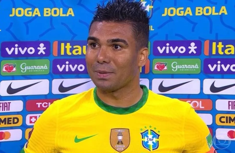 Casemiro, capitán de Brasil, sentó postura y en breve el plantel ofrecerá un comunicado. (Captura de TV)