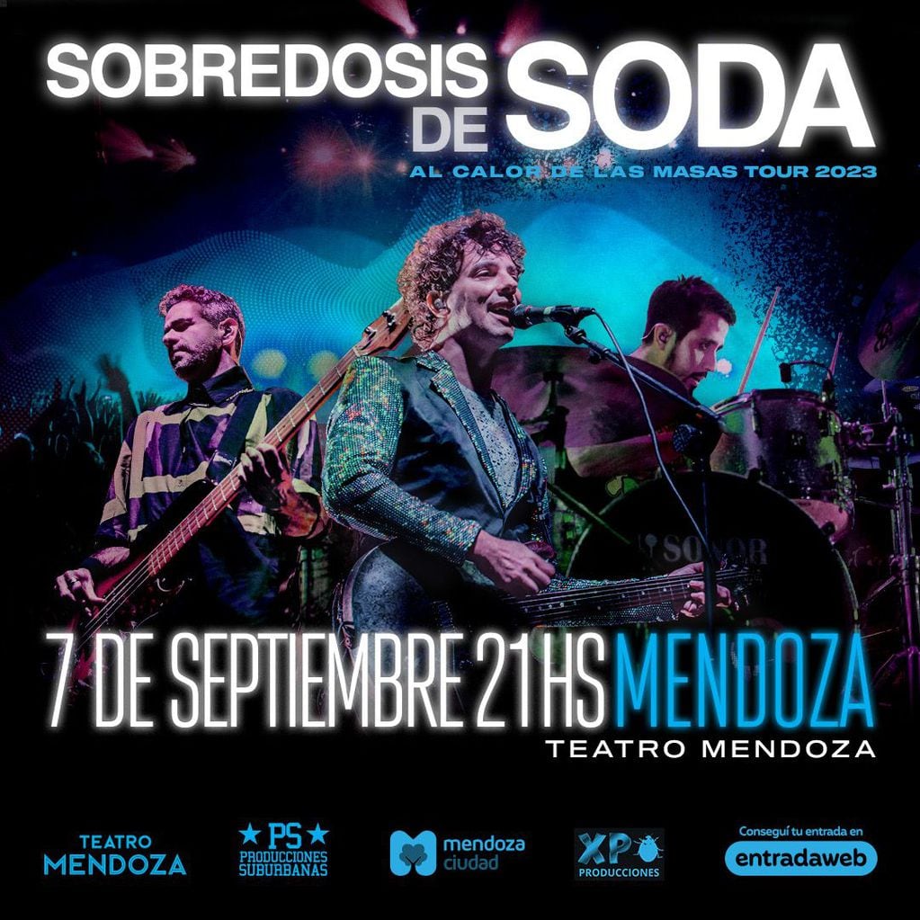 La banda vuelve a Mendoza con su nuevo show.