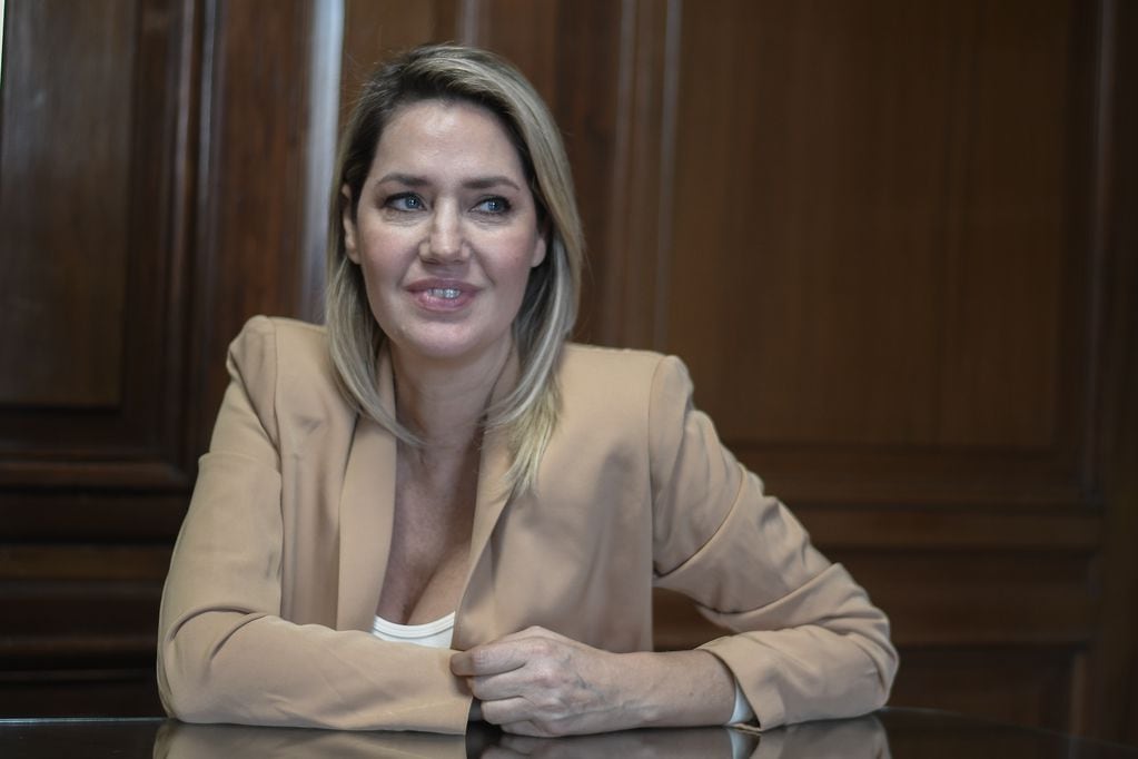 Carolina Losada, senadora de Santa Fe por Juntos por el Cambio (Foto: Federico López Claro)