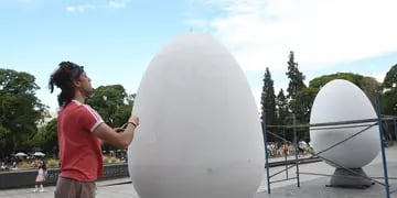 Pascua Croata huevos gigantes