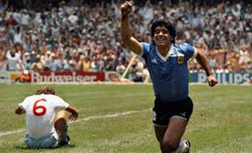 El segundo gol de Maradona frente a los ingleses, en México 86.