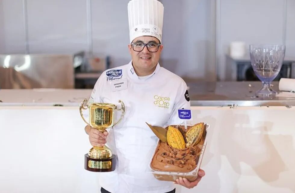 Un sanjuanino ganó la copa al mejor helado artesanal y representará al país en Italia
