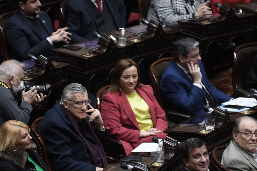 Cecilia Moreau asume la presidencia de la Cámara de Diputados en lugar de Sergio Massa. Foto: Federico Lopez Claro