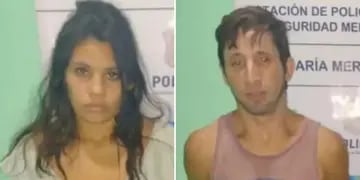 La pareja detenida por golpear, encerrar y darle comida podrida a una nena de 7 años