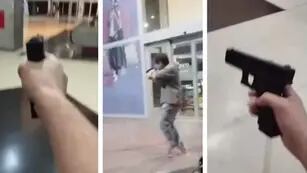 Un joven sanjuanino simuló disparar con un “arma” en un shopping y terminó denunciado