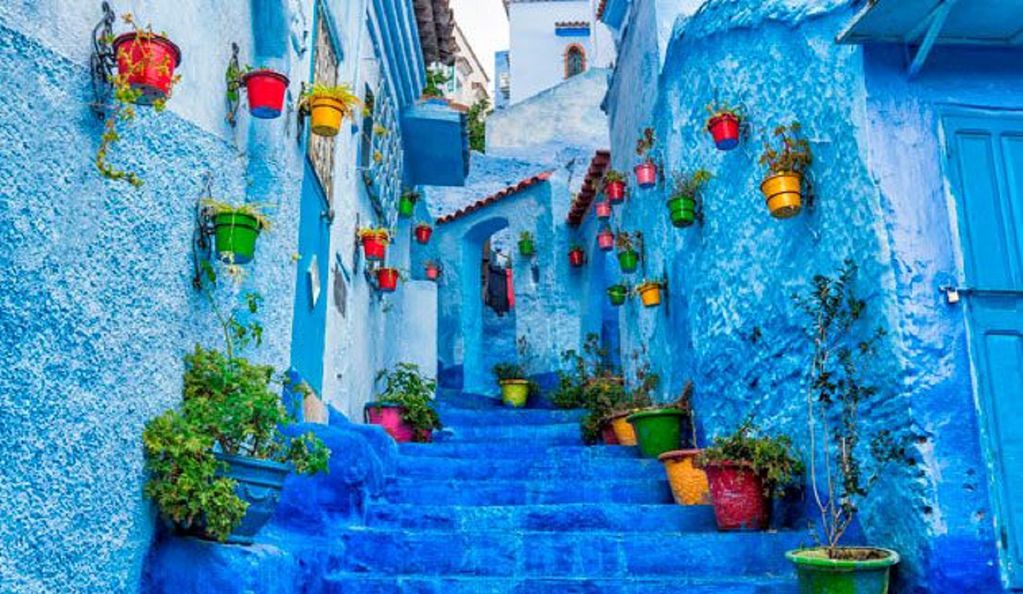 El azul en Chefchaouen (Siente Marruecos)