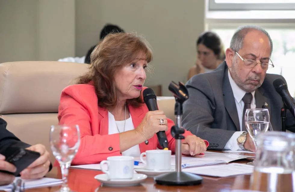 Esther Sánchez, rectora de la UNCuyo. Prensa UNCuyo