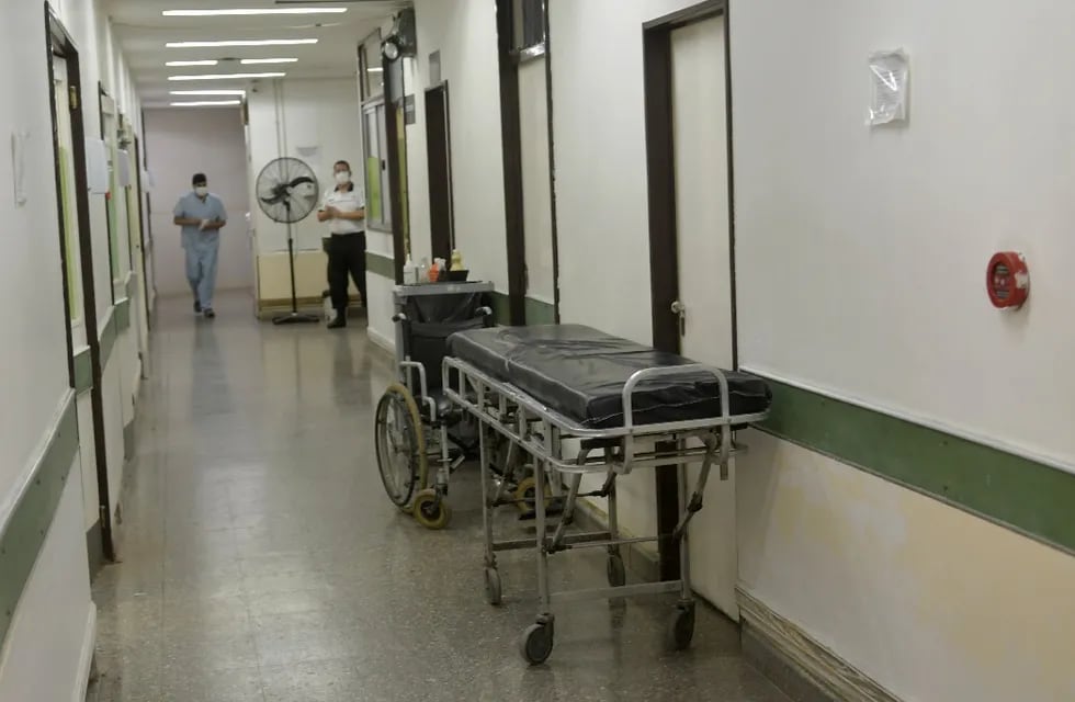 La víctima fue declarada muerta en el hospital Lagomaggiore. | Foto: Los Andes