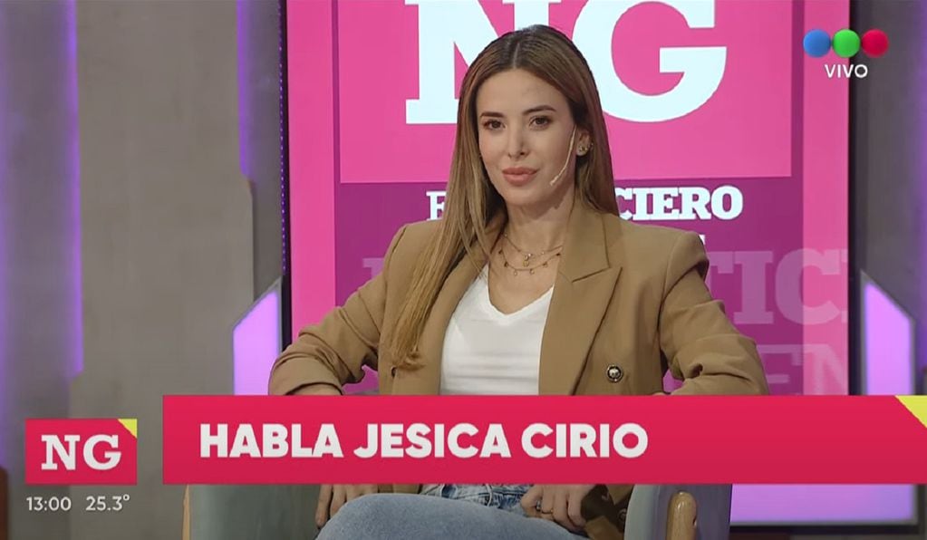 Jésica Cirio negó un acuerdo de divorcio con Insaurralde por 20 millones de dólares (Telefe)