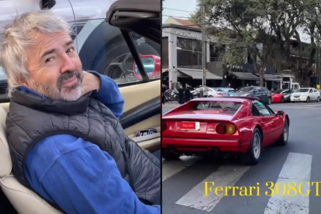 Se cruzó con un lujoso Ferrari en Buenos Aires, le preguntó a su dueño a qué se dedica y la respuesta lo sorprendió