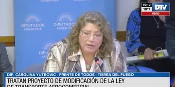 Diputados sobre la ley de estatización de Aerolíneas Argentinas