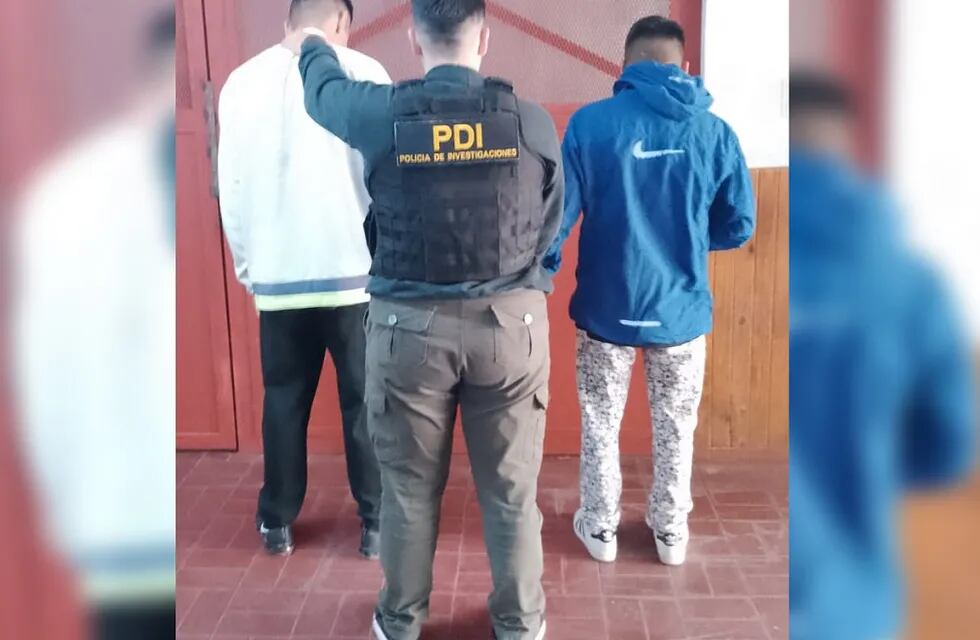 Cayeron dos jóvenes acusados de intentar matar a tiros a un chico en Guaymallén. | Foto: Ministerio de Seguridad y Justicia