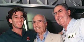 El periodista, que ayer falleció a los 75 años, tuvo el placer de entrevistar en el mismo momento a los dos mejores pilotos de la historia.