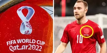 Cómo es la camiseta de Dinamarca y porqué la FIFA no quiere que la muestre en el Mundial