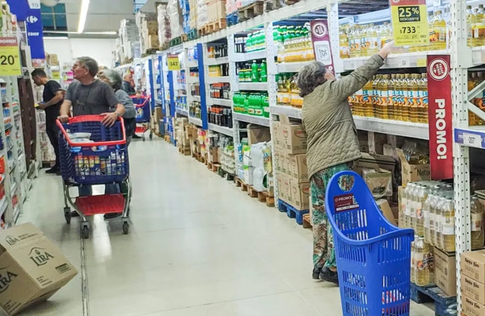 La Canasta Básica Alimentaria subió por encima de la inflación en agosto, lo que impactará en los hogares de menos recursos. Foto: Los Andes