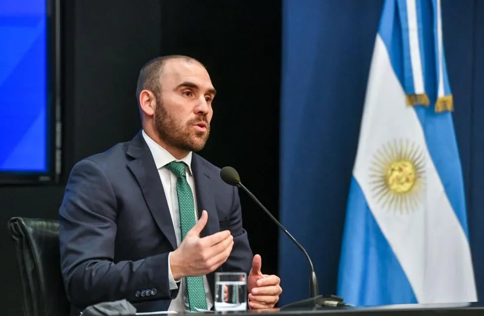 Martín Guzmán, ministro de Economía, anunció el pago parcial de la deuda argentina con el Club de París. Foto: Ministerio de Economía.
