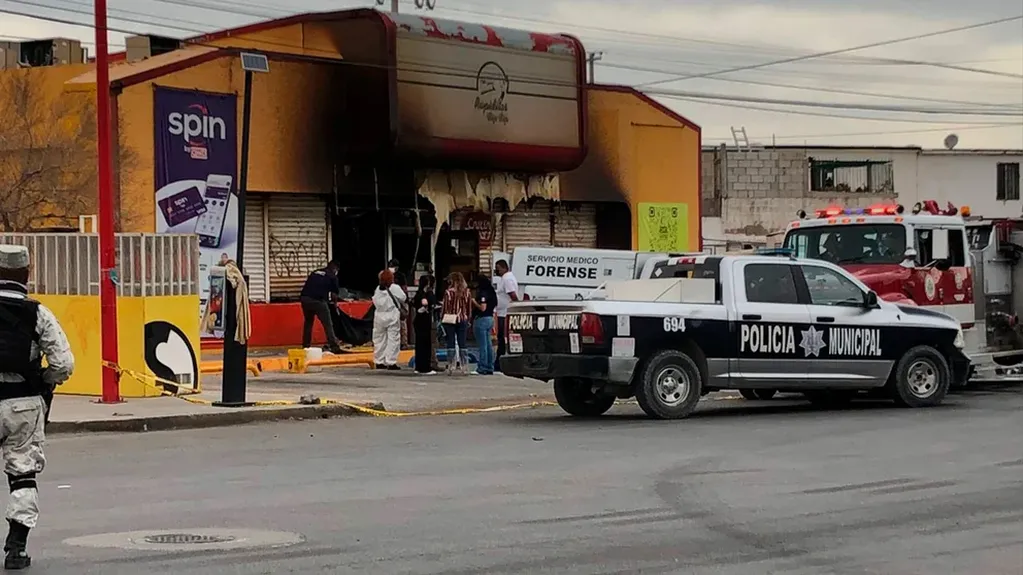 Así se vivió la jornada violenta que terminó con saldo de 12 personas asesinadas en Ciudad Juárez. Foto: Web