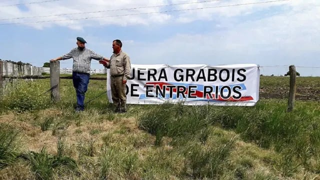 Productores se solidarizaron con Luis Etchevehere y mostraron su disconformidad con la toma de Juan Grabois